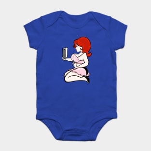 Reading Redhead Baby Bodysuit